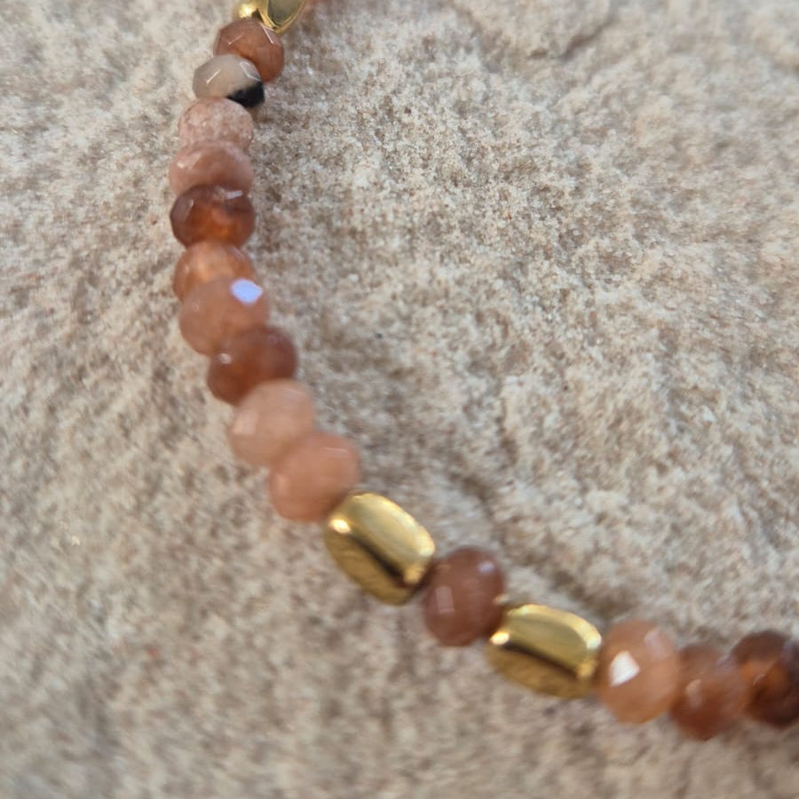 Collar Jade y Hematite Bright