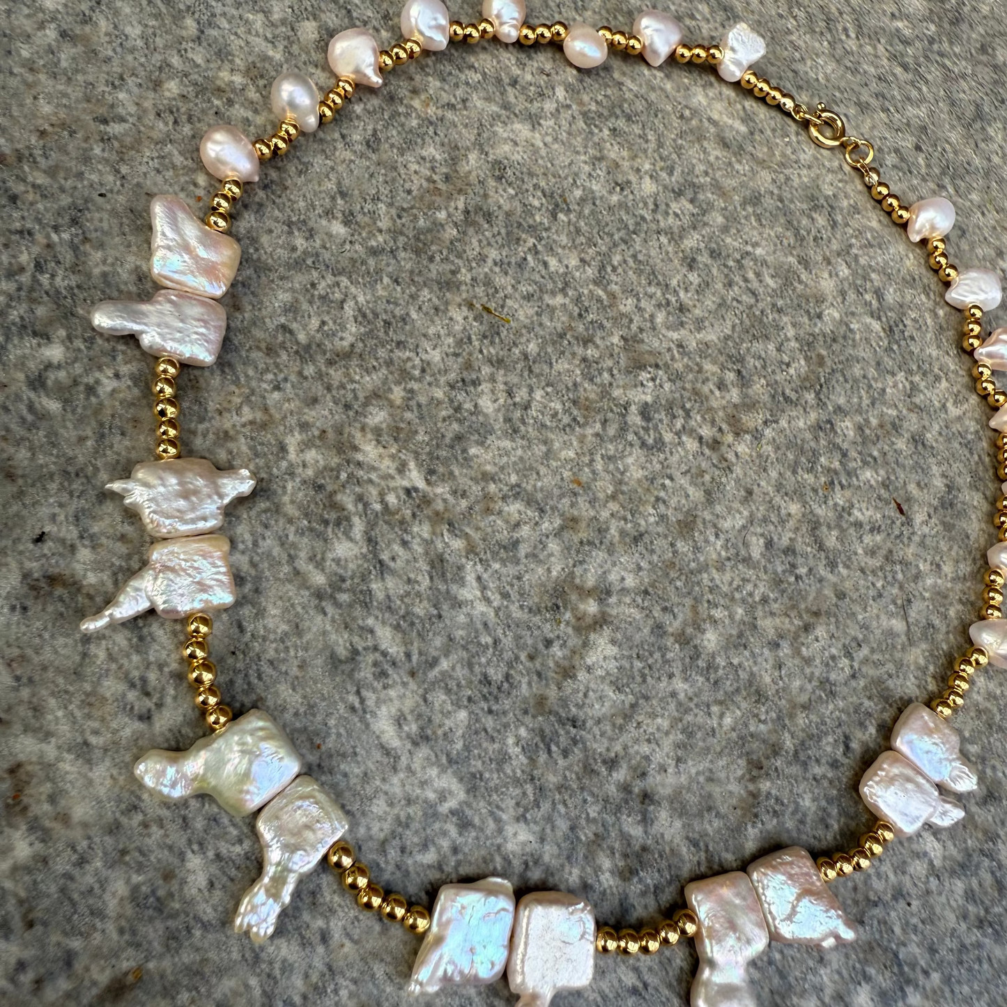 Collar Perlas Barroca