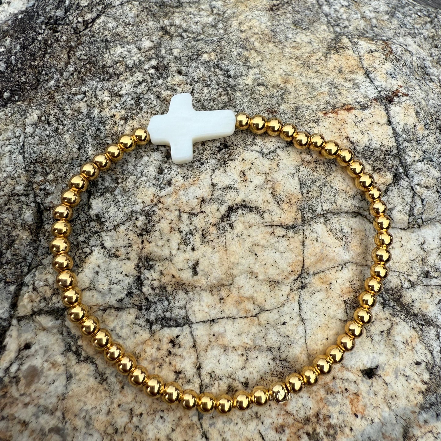 Pulsera Goldfilled Dije Nacar