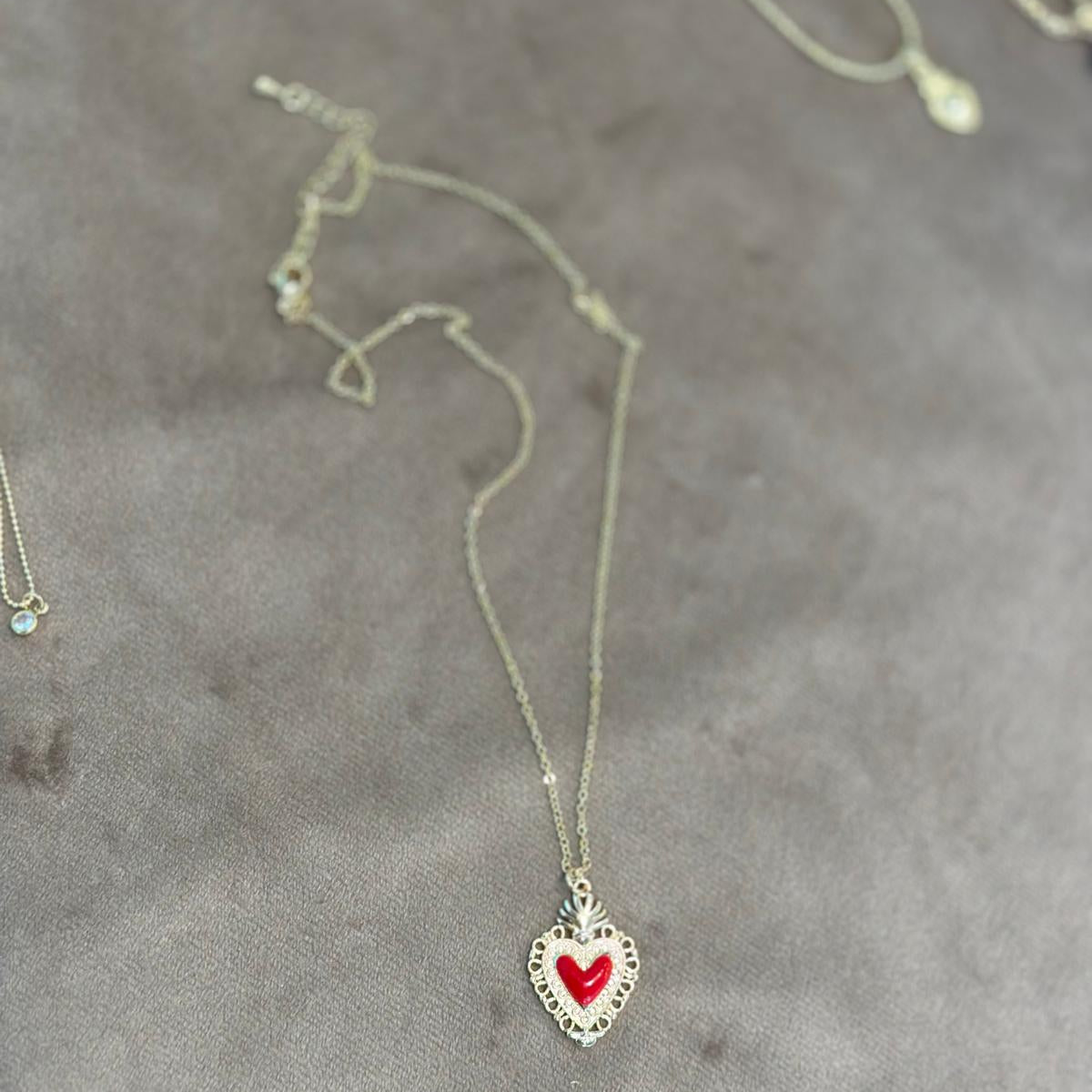 Collar Milagrito Rojo