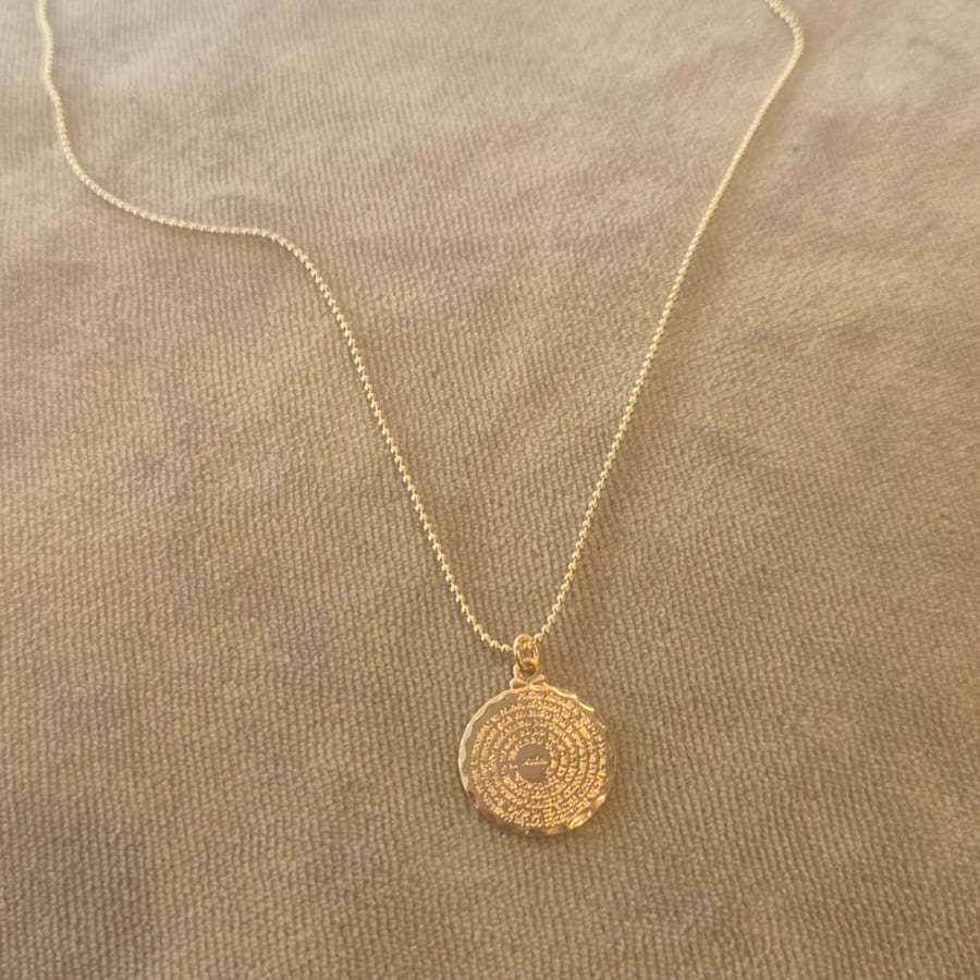 Collar Circulo Padre Nuestro