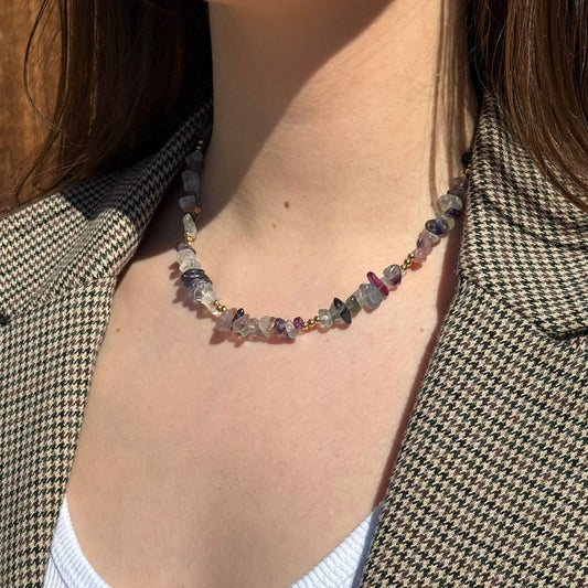 Collar Fluorita