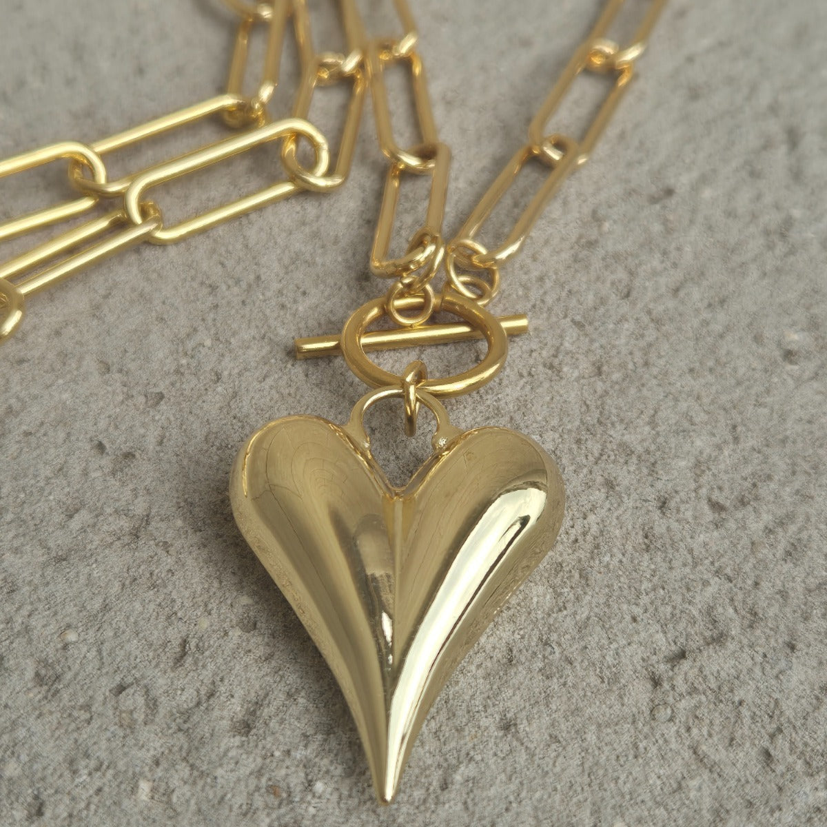 Collar Corazón Dore