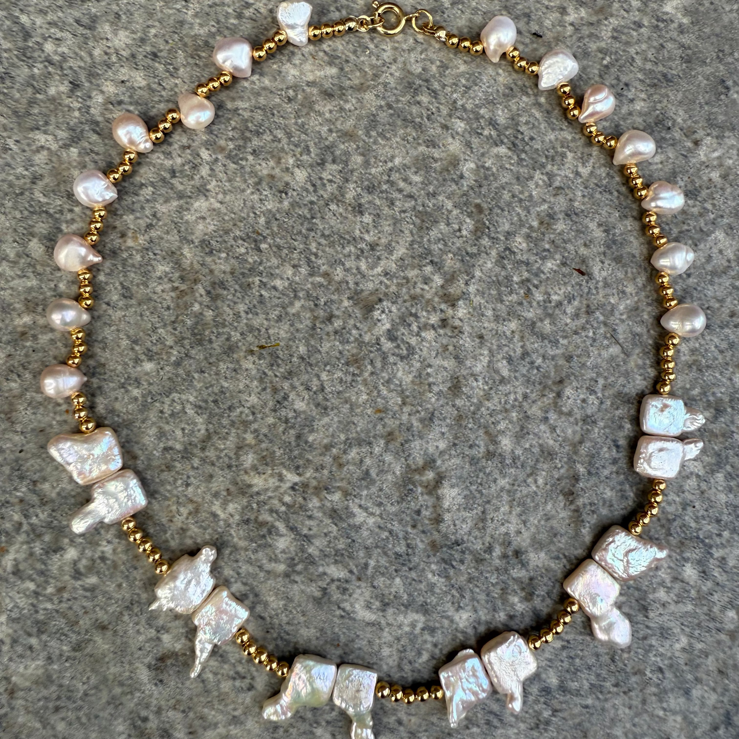 Collar Perlas Barroca