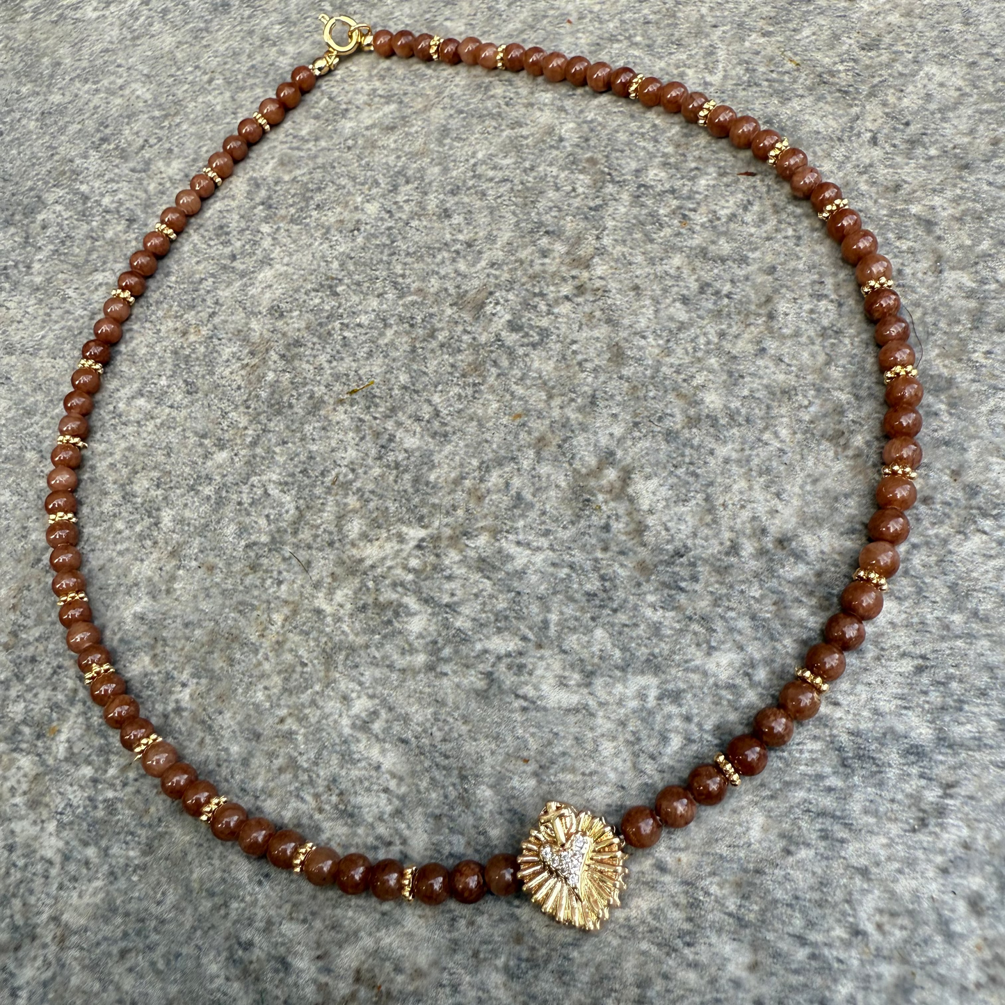 Collar Jade Corazón