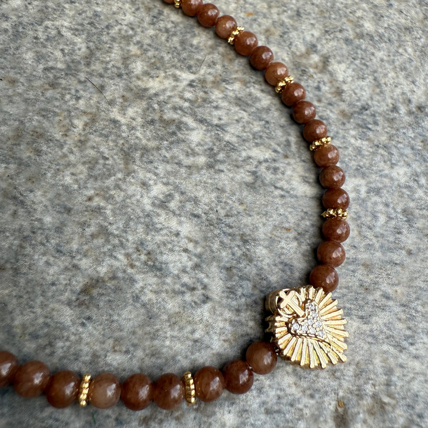 Collar Jade Corazón