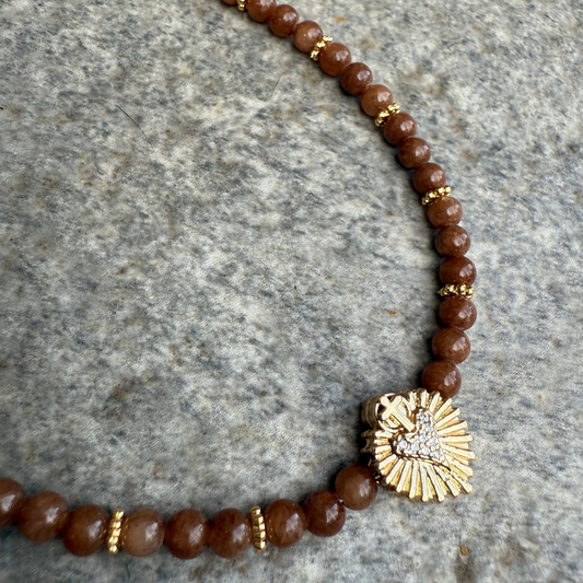 Collar Jade Corazón