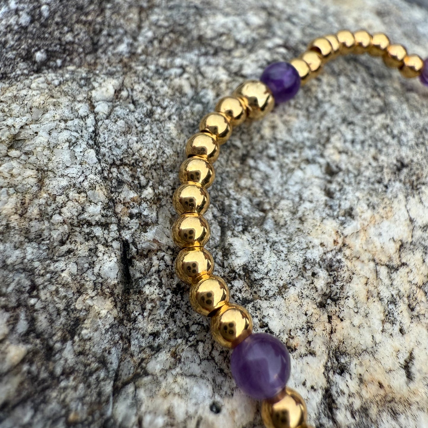 Pulsera Goldfilled Amatista