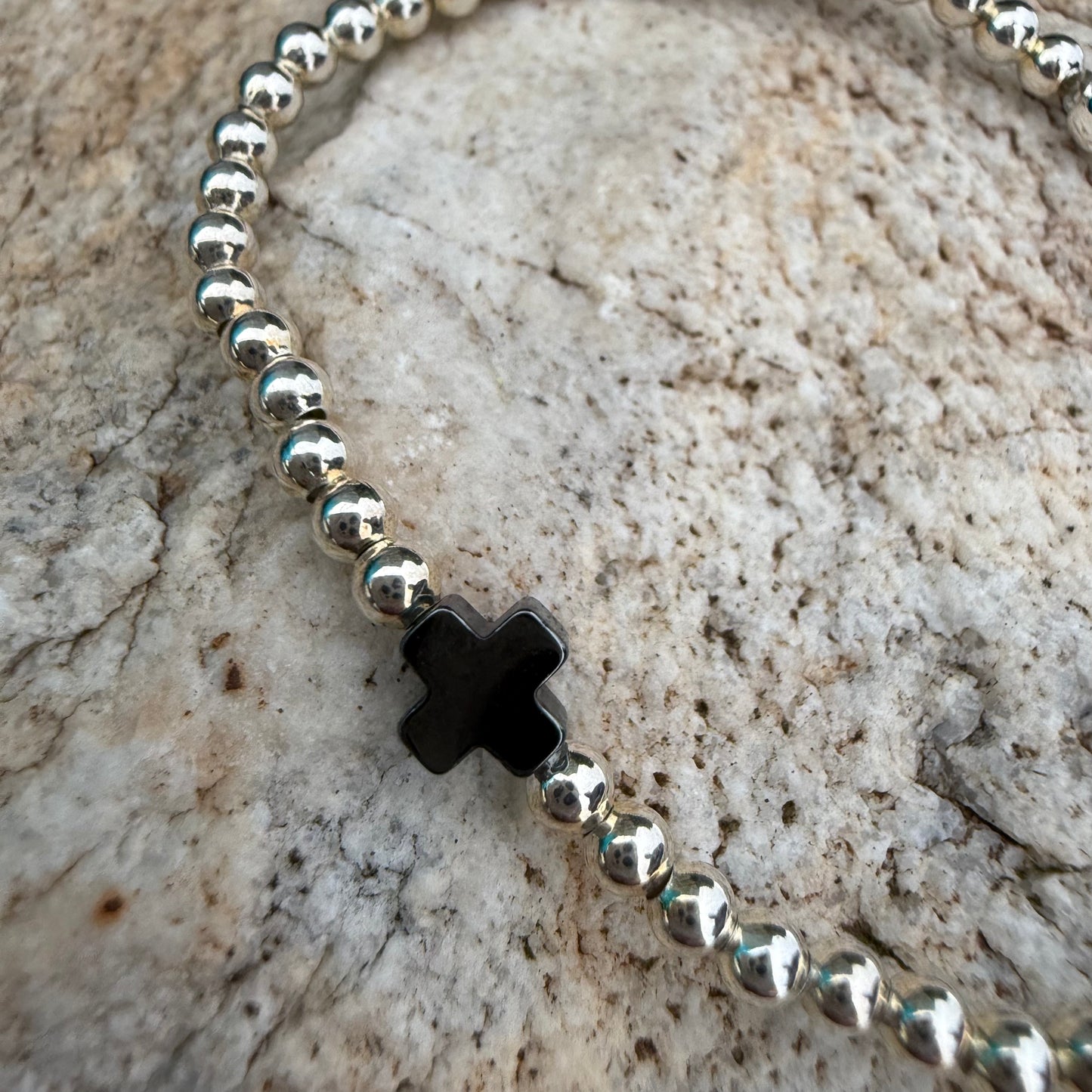 Pulsera Plata Laminado 925 Hematite