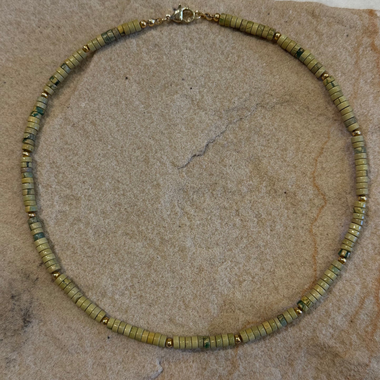 Collar Jaspe Verde