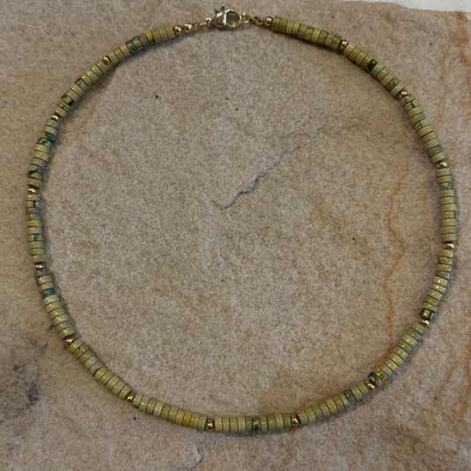 Collar Jaspe Verde