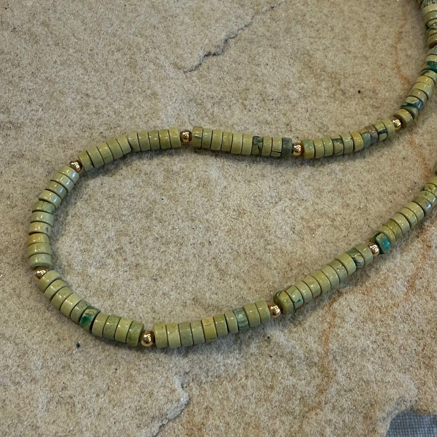 Collar Jaspe Verde