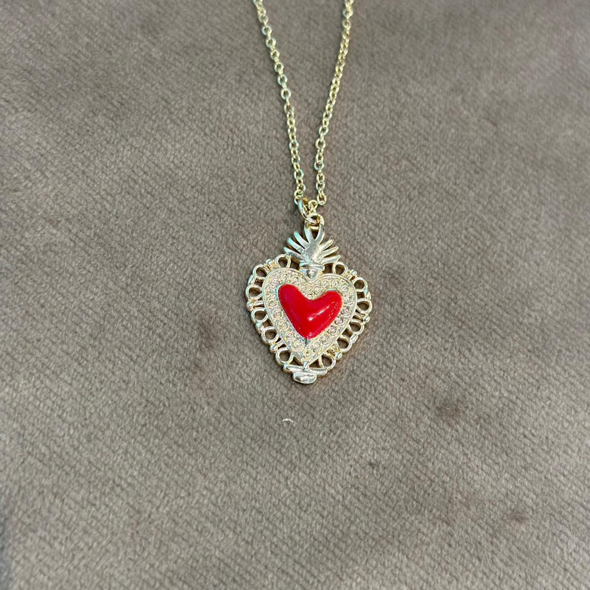 Collar Milagrito Rojo