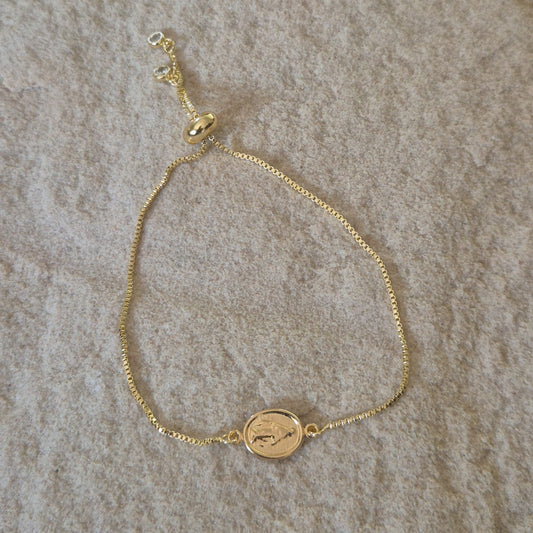 Pulsera Goldfilled Virgen
